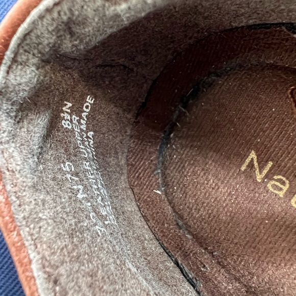 Naturalizer Women's Brown Slip-On Leather Shoes Size 8-1/2N Comfortable Walking - Picture 13 of 14